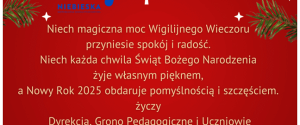 ŻYCZENIA ŚWIĄTECZNE